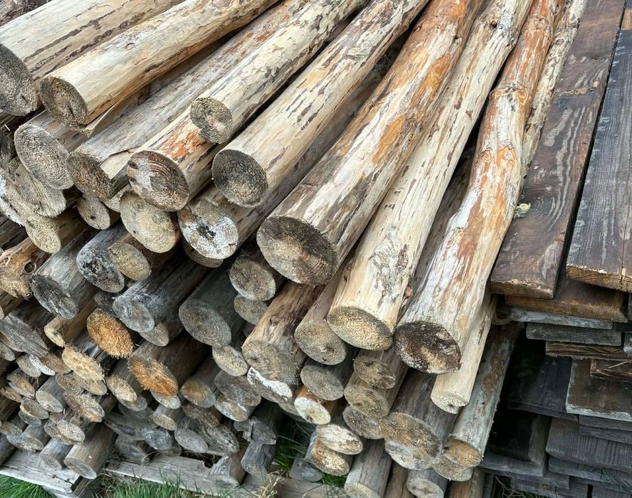 Sprzedam stemple budowlane 2,8m drewniane