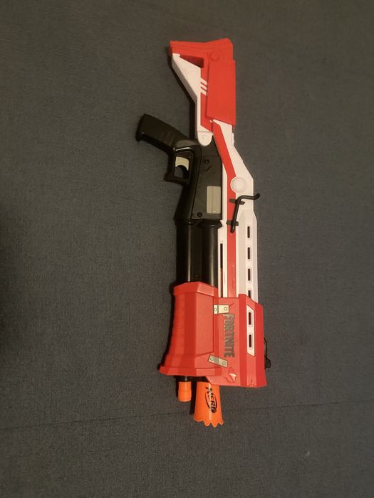 Espingarda tatica escopeta NERF fortnite