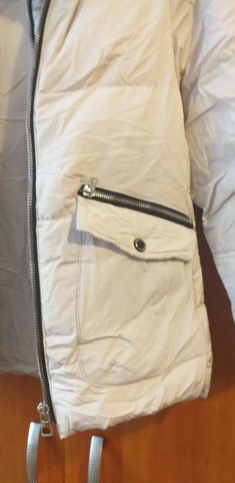 Kurtka zara roz 140 puchowa