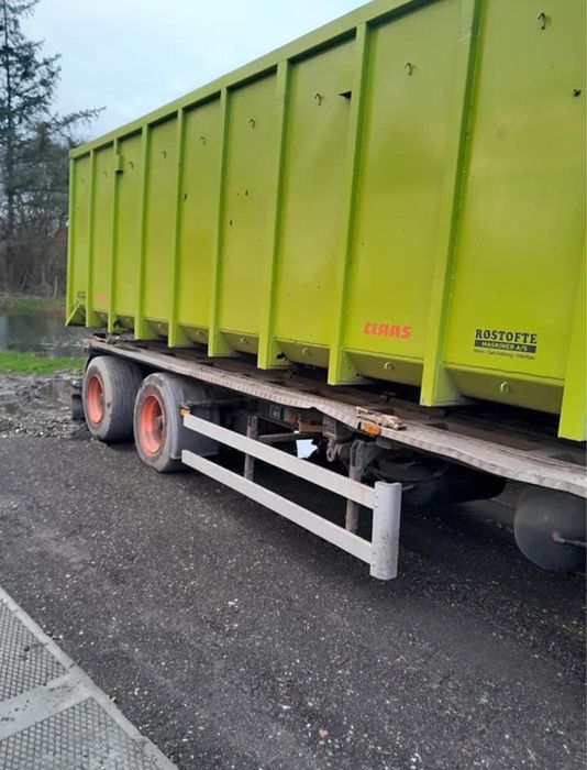 Przyczepa kontenerowa 3 stronny wywrot