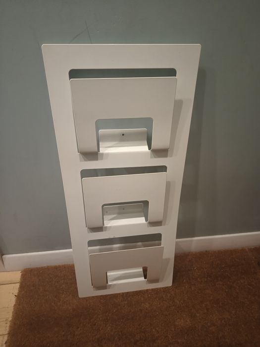 Półka na gazety, gazetnik IKEA biały