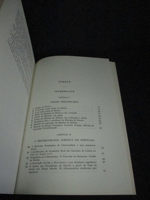 Livro História do Direito Português Das Origens ao Séc. XVI 1ª edição