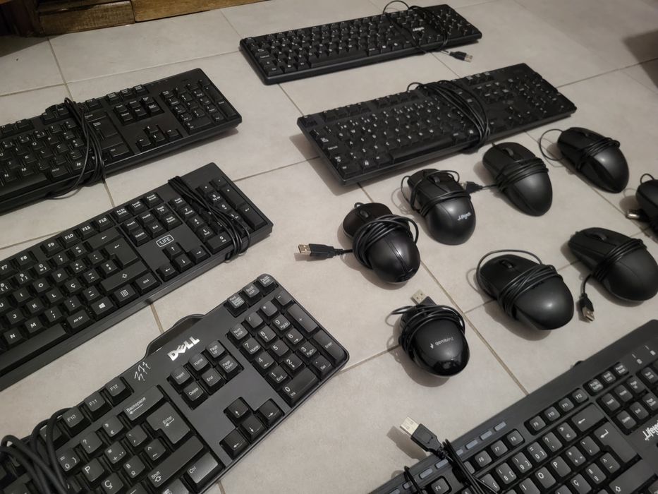 Lote Periféricos PC (4 Teclados + 6 Ratos) - Barato/Desocupar