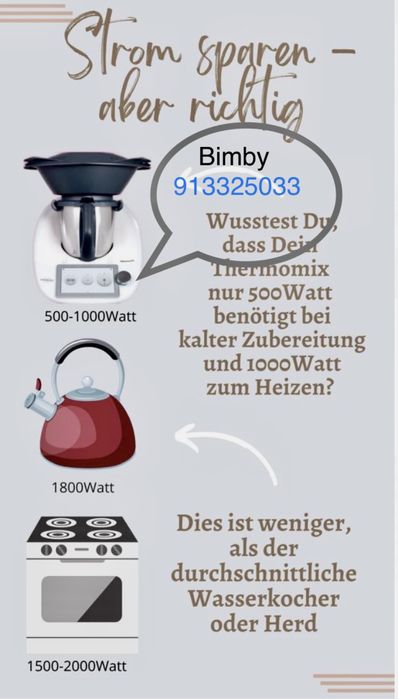 Bimby usada como nova