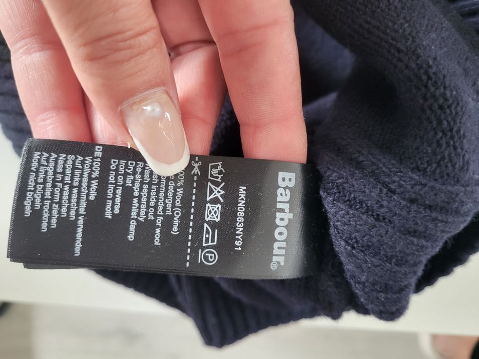 Męski sweter Barbour L – 100% wełna