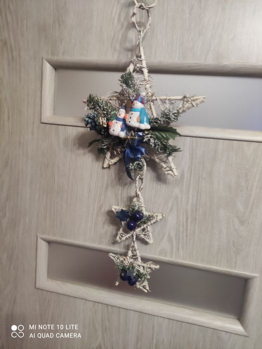 Sprzedam świąteczną dekorację na drzwi