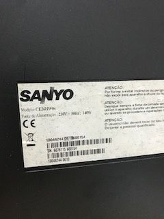 Tv lcd sanyo 26" Ler descrição