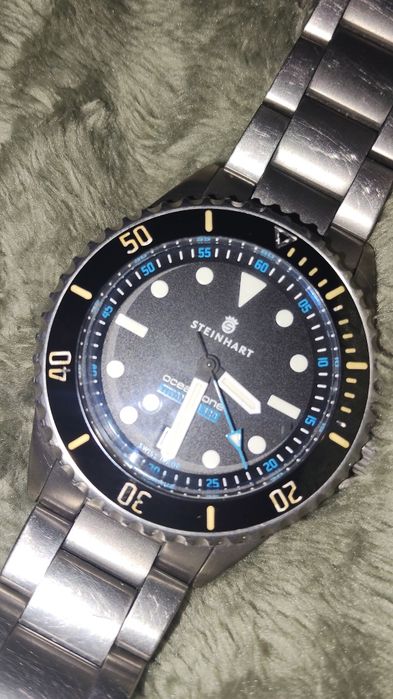 Szwajcarski zegarek steinhart ocean1 tytan (ocean one titanium 500)