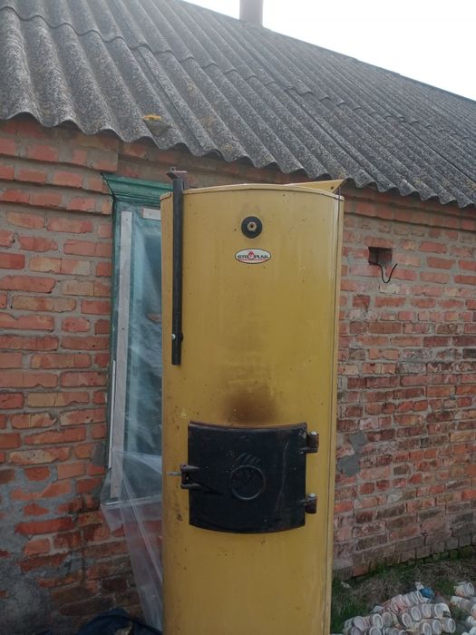 Котёл твердотпдивный бу