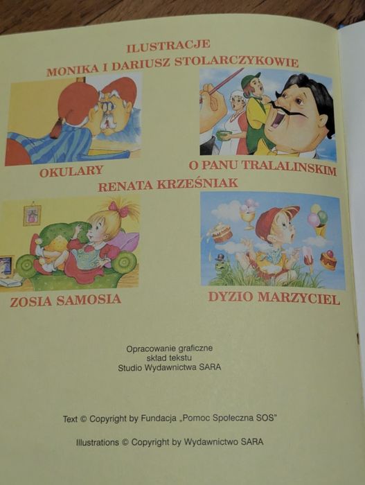 Okulary I inne wiersze, J. Tuwim