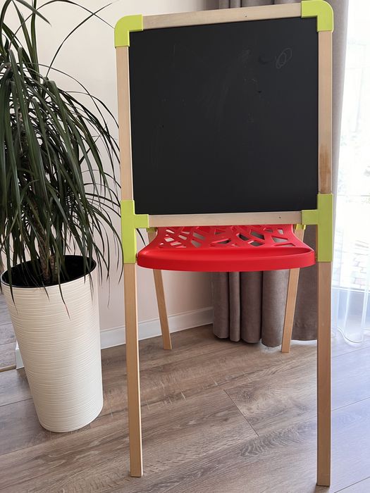 Дерев'яний мольберт Smoby двосторонній