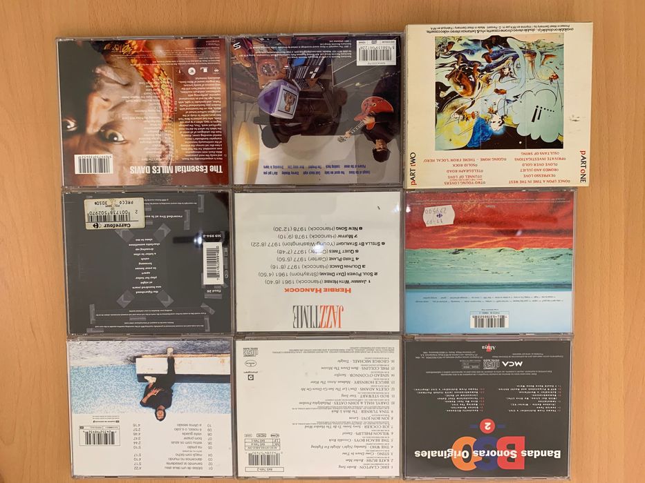 Conjunto de 9 CDs (Refª 5)