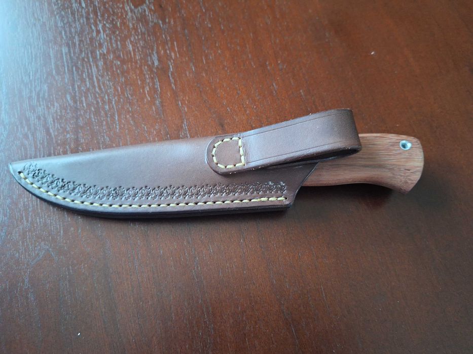 Nóż myśliwski, obozowiec, custom-ręcznie robiony.