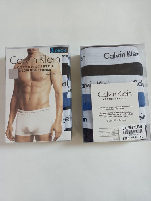 Bokserki męskie 3 Pack Jakość Premium Bawełna