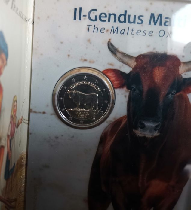 Conjunto de 2 moedas comemorativas Malta 2025
