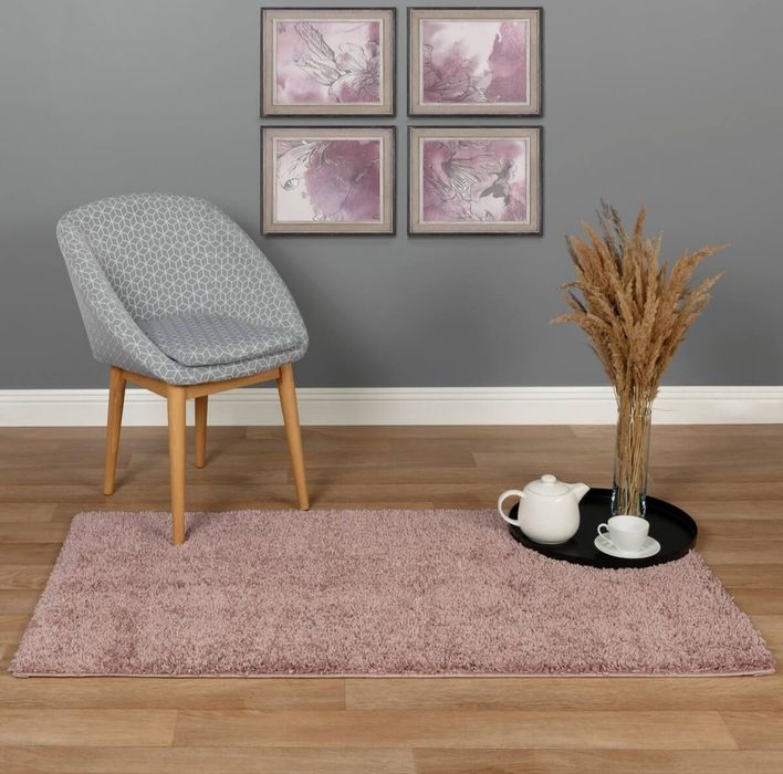 Пушистый мягкий ковер