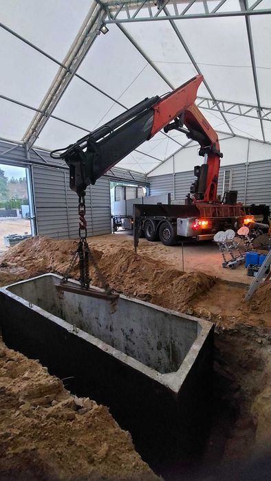 Zbiornik betonowy szambo piwnice ogrodowe kanał samochodowy Lublin