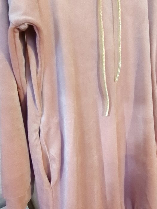 Dluga bluza welurowa