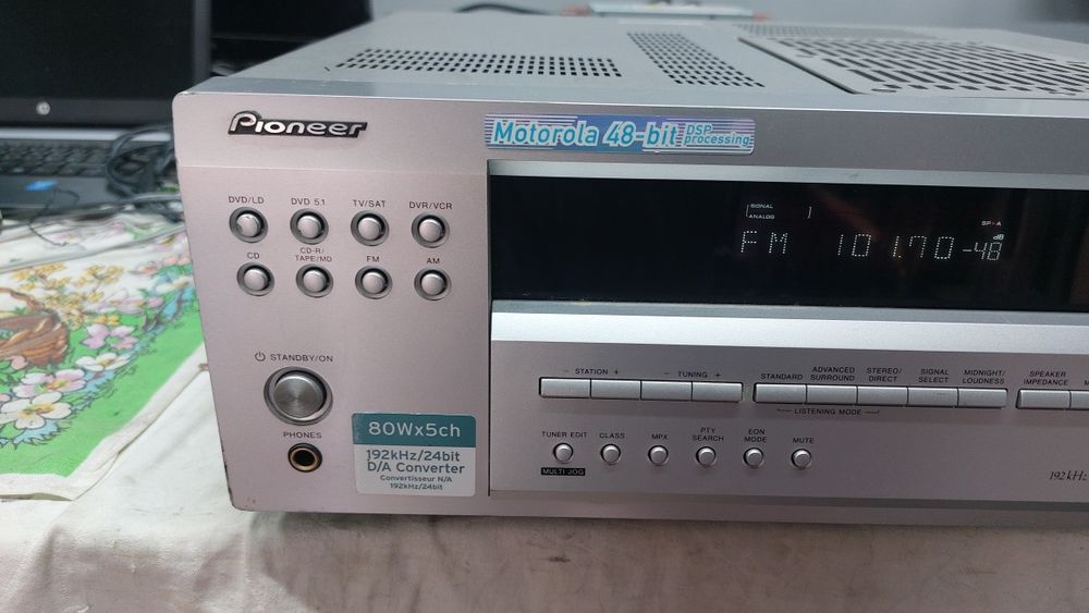 Pioneer vsx d 514 рефект радіо. підсилювач без проблем