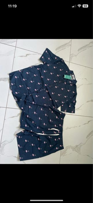 Nowy zestaw dla mezczyzny spodenki i koszula