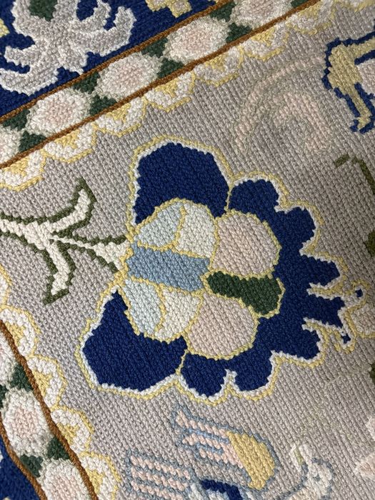 Tapete de arraiolos feito à mão 2,40 x 1,50
