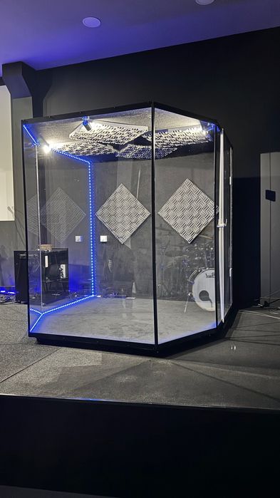 Aquário Acústico Bateria Hexagonal