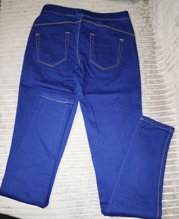 Spodnie jeansowe damskie 34 denim co granatowe