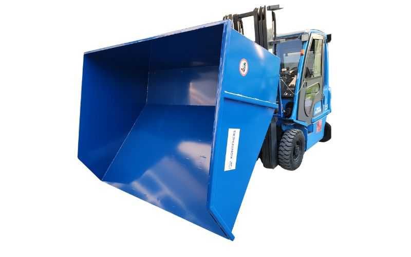 Kontener samowyładowczy Koleba 2m3 piasek/beton/gruz/drewno/ koliba