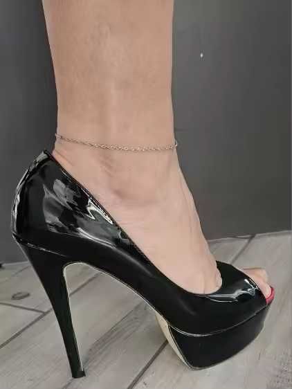 Czółenka na obcasie 14 cm