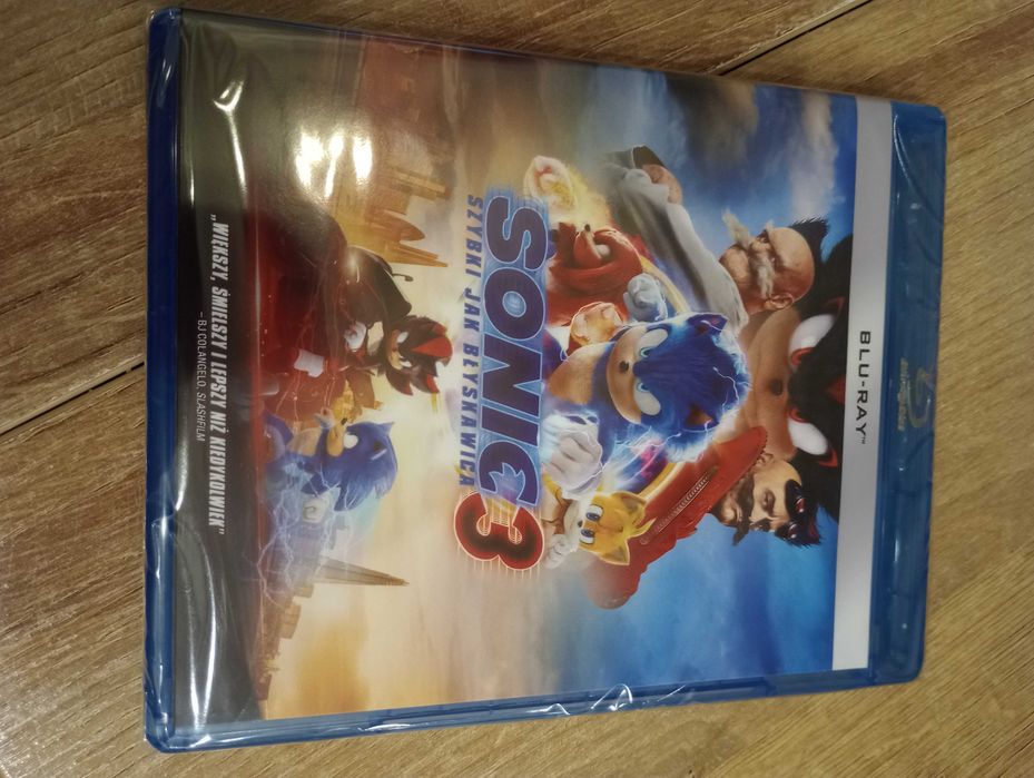 Sonic 3: Szybki jak błyskawica Blu-ray
