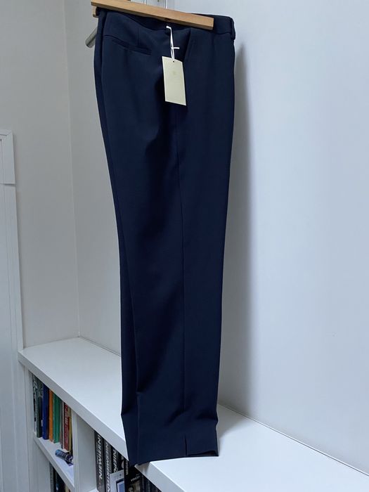 Granatowe spodnie - nowe z metką