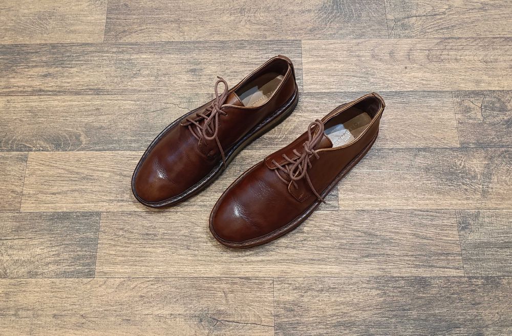 Clarks мужские дезерты с натуральной кожи туфли размер 43