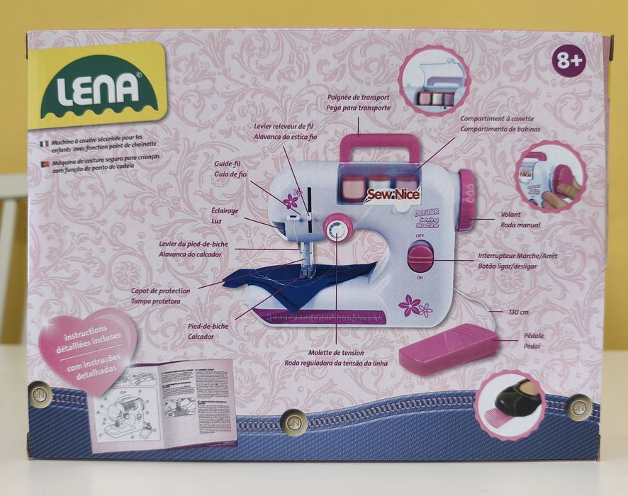 Máquina de costura para criança