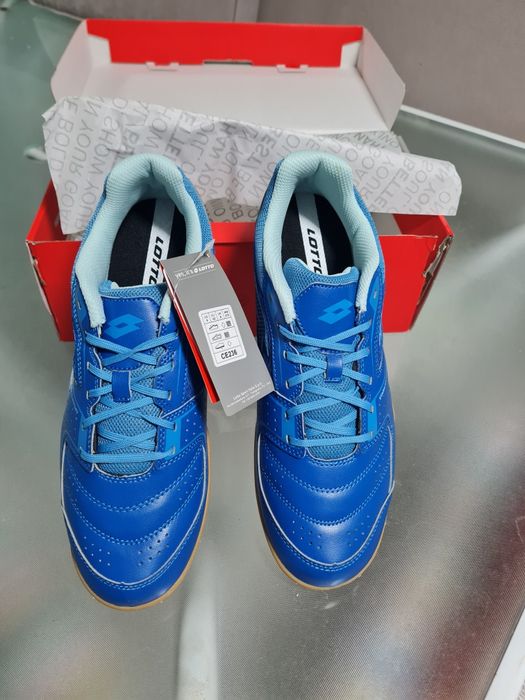 Ténis de futsal Lotto azuis