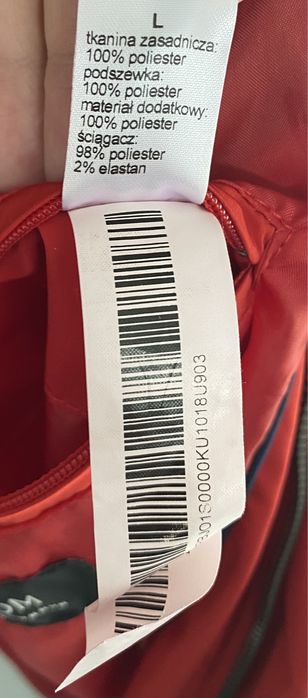BYTOM meska kurtka czerwoan L