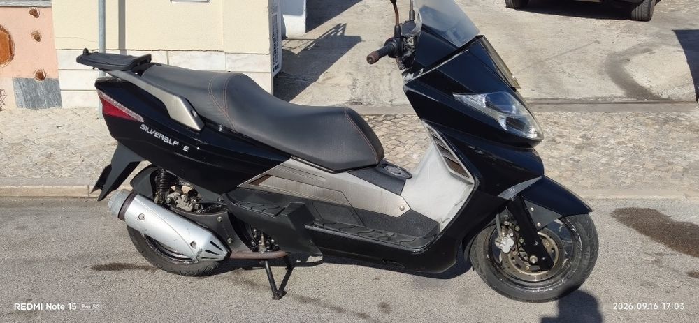 moto 125cc. keeway silverblade