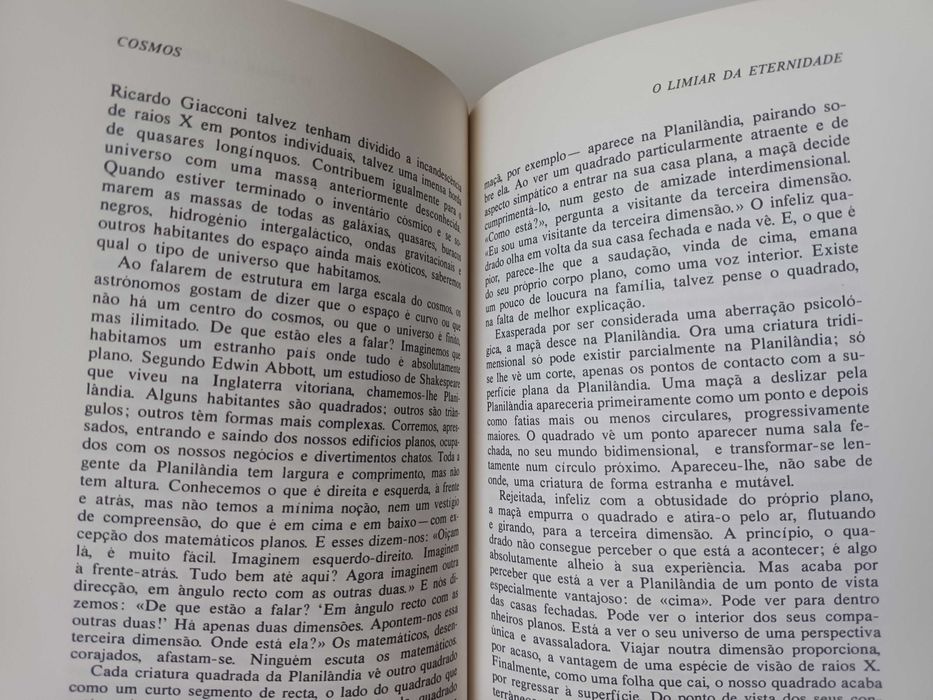 "Cosmos" por Carl Sagan 1ª Edição
