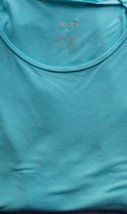 Seledynowa bluzka damska S