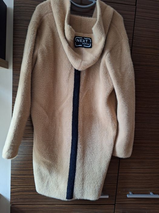 Płaszcz alpaka ciepły