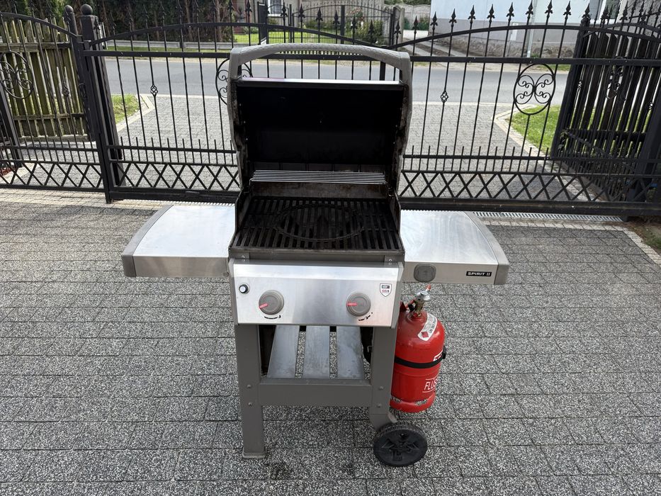 Weber spirit II grill gazowy, zeliwny, ruszt GBS, pokrowiec !
