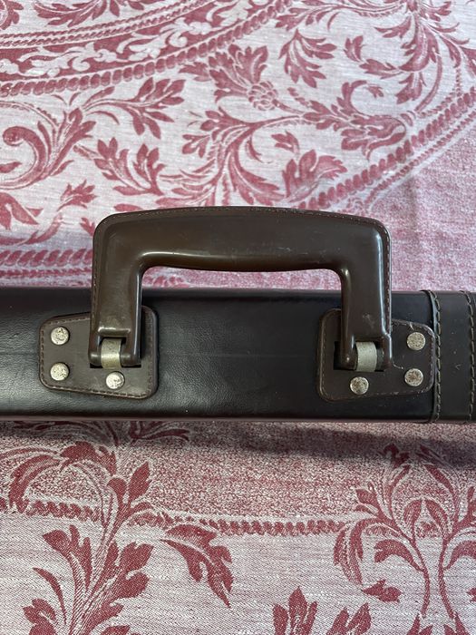 Funda pele vintage para arma pararelos