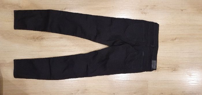 NOWE czarne jeansy LEE Scarlett, W25 L31 - damskie