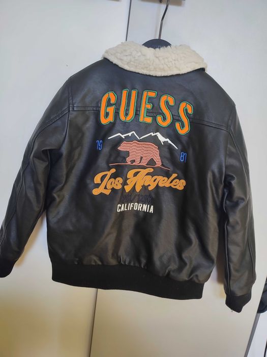 Kurtka skórzana Guess