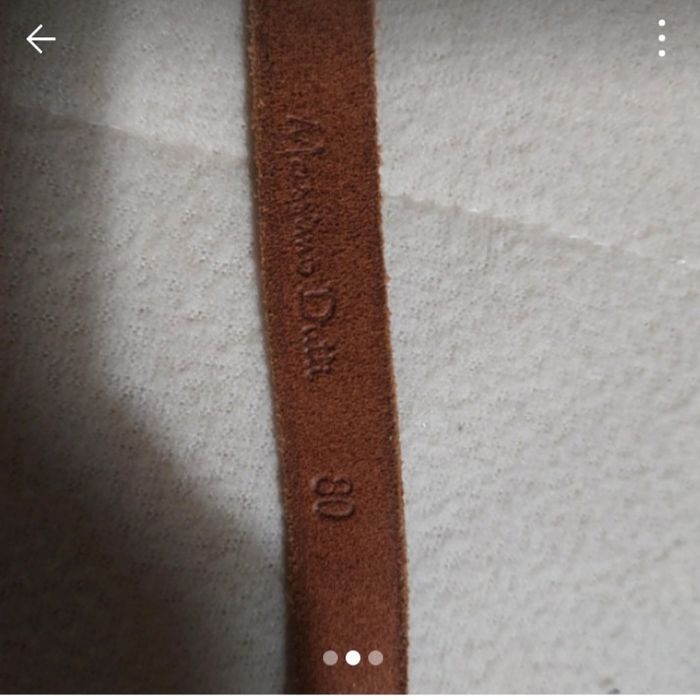 Cinto camel massimo dutti