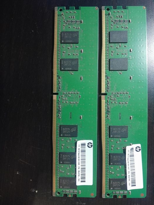 2x 8GB RAM DDR4 ECC Registered (RDIMM) 2666MHz – Total 16GB