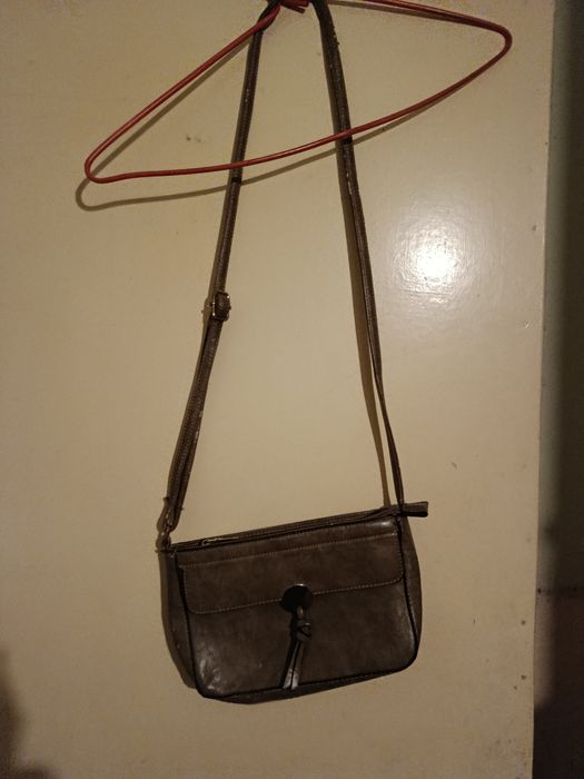 Torebka listonoszka, damska, Made In China, 100% PU używana