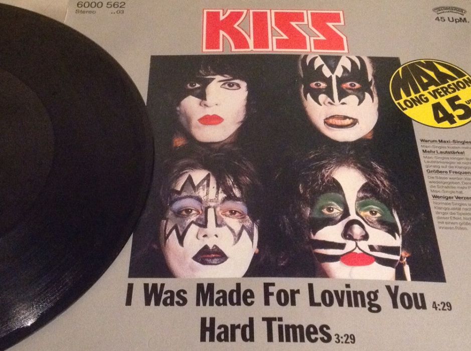 KISS - I Was Made For Loving You (12" Maxi-Single) Vinil MUITO RARO!!