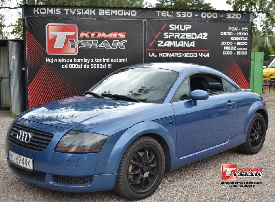 Audi TT Coupé !!! Bemowo !!! 1.8 Benzyna 2000 rok produkcji! KOMIS TYSIAK !!!