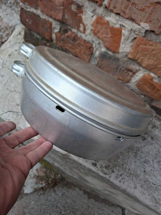 Кастрюля алюминевая (пароварка)