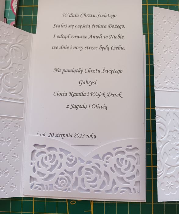 Pamiątka Chrztu Świętego